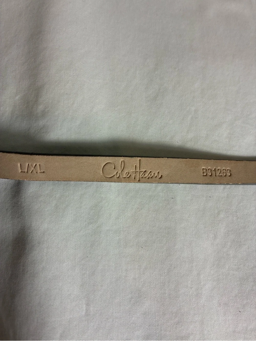 Cole Haan Womens Belt Sz L/XL Metallic Silver Bow Belt cute